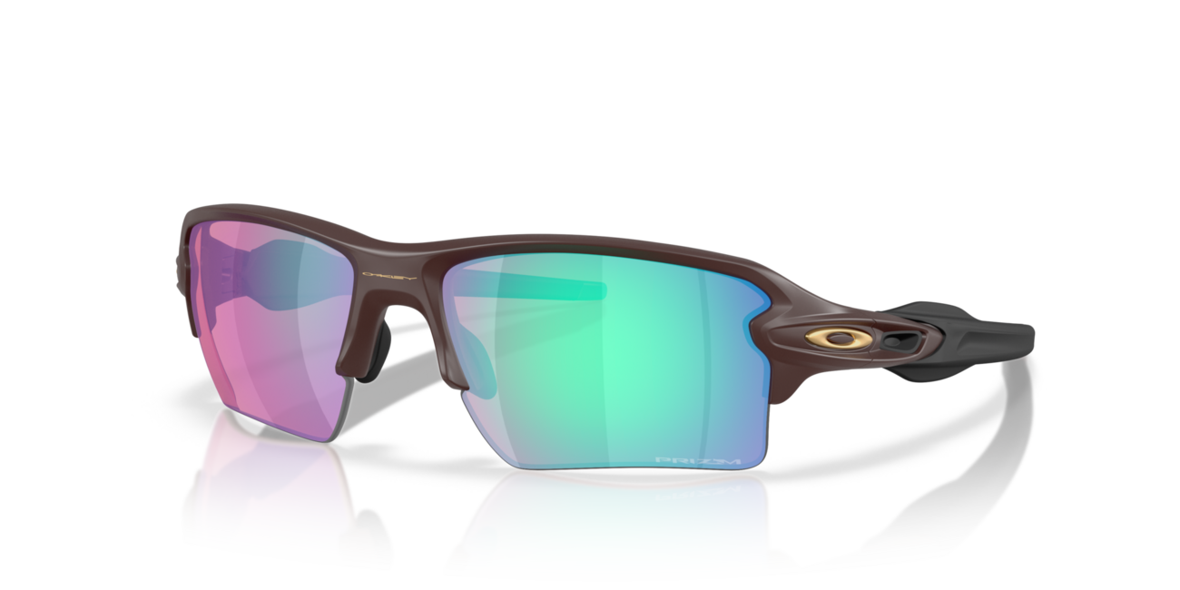Oakley Flak 2.0 xl occhiali da sole con telaio Matte Grenache e con le diapositive Prizm Golf 59, metal