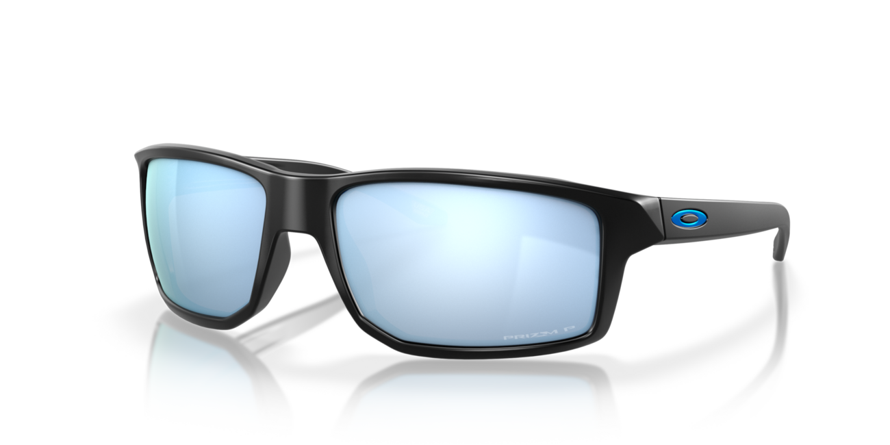 Oakley Gibston occhiali da sole con telaio Matte Black e con le diapositive Prizm Deep Water Polar 61