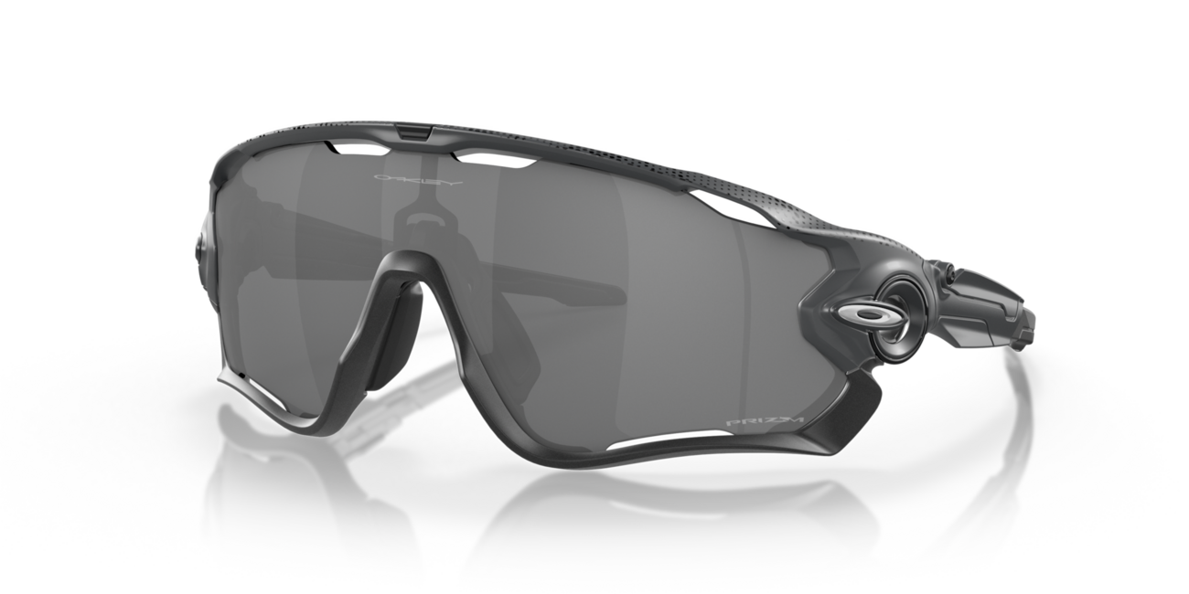 Oakley Jawbreaker occhiali da sole con telaio Hi Res Matte Carbon e con le diapositive Prizm Black