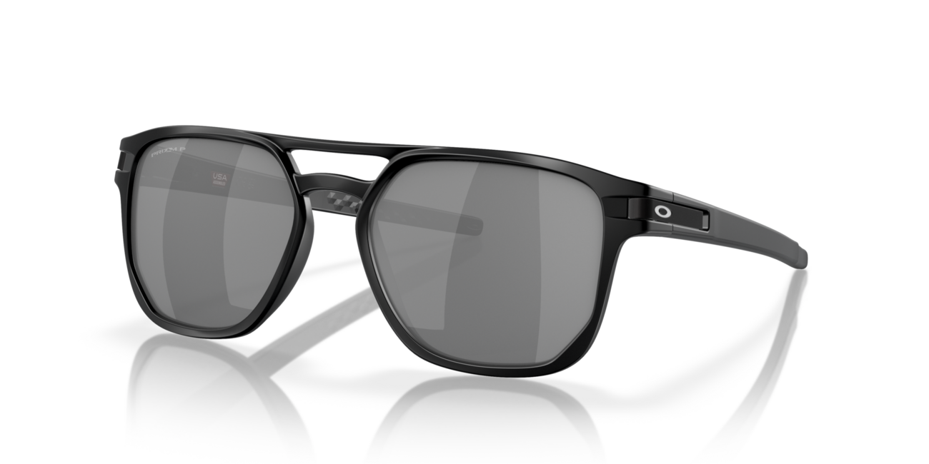 Oakley Latch Beta occhiali da sole con telaio con le diapositive prizm black polarized 54, matte black