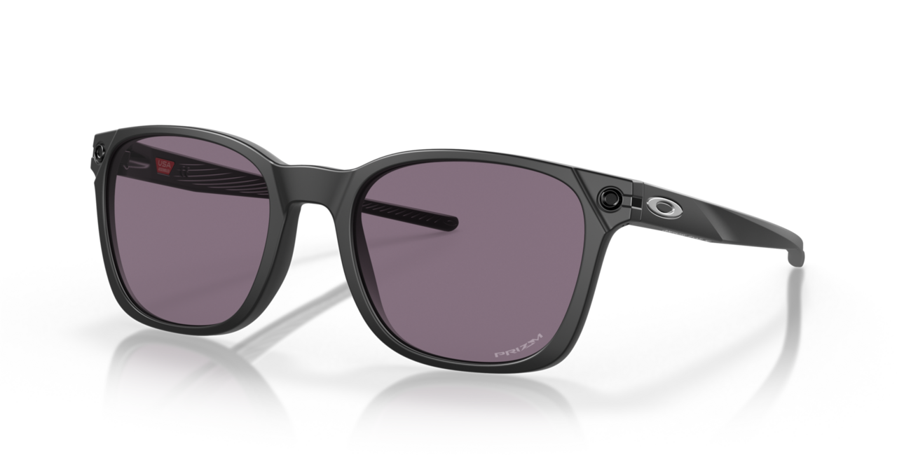Oakley Ojector occhiali da sole 55 con telaio Matte Black e con le diapositive Prizm Grey