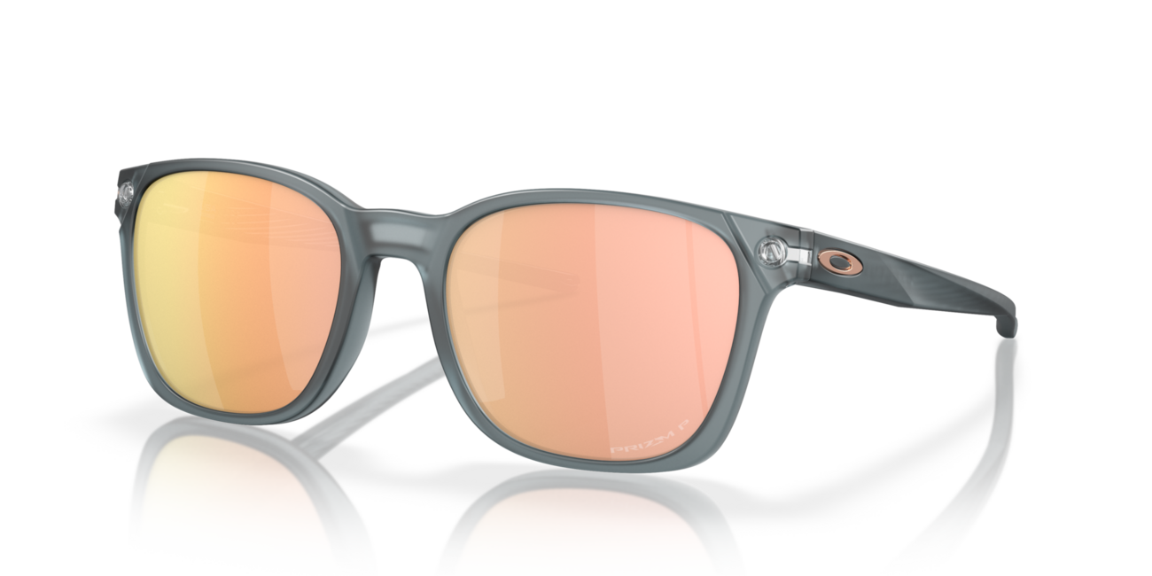 Oakley Ojector occhiali da sole 55, matte crystal black e con le diapositive prizm rose gold polar