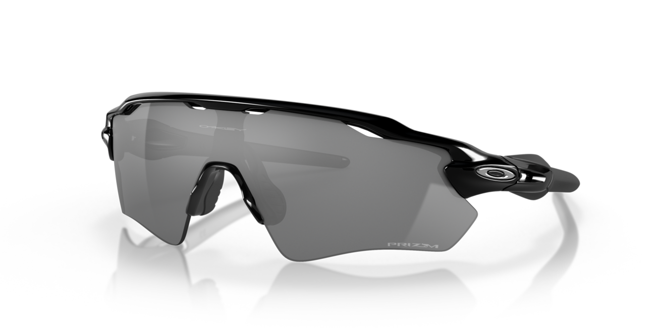 Oakley Radar Ev Path occhiali da sole con telaio Polished Black e con le diapositive Prizm Black