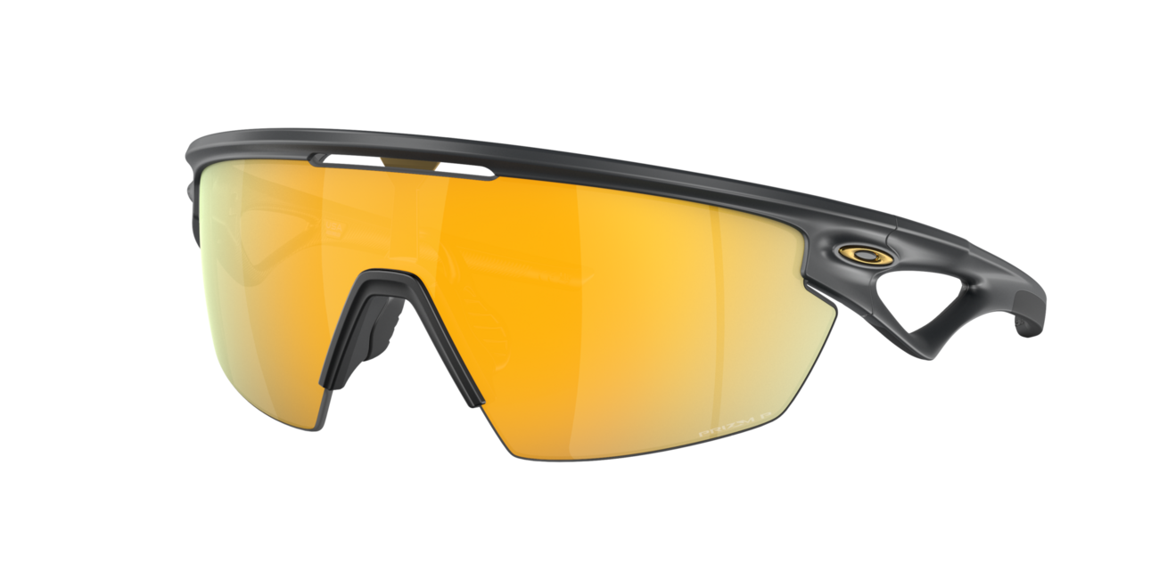 Oakley Sphaera occhiali da sole con telaio Matte Carbon e con le diapositive Prizm 24K Polarized 36