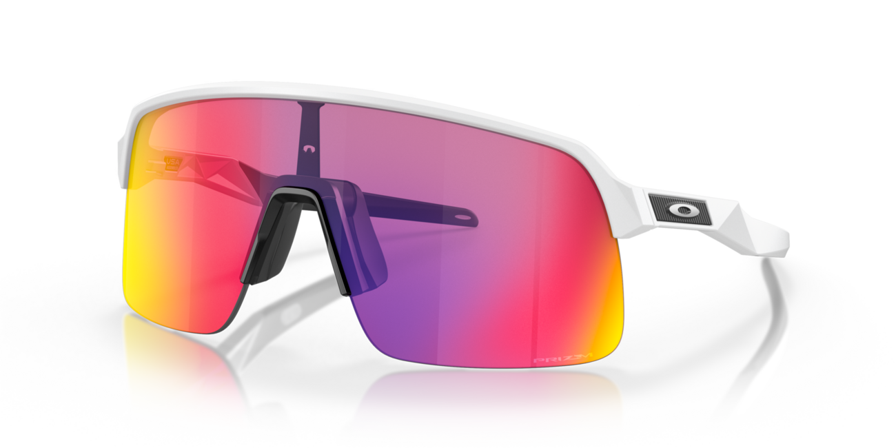 Oakley Sutro Lite occhiali da sole con telaio Matte White e con le diapositive Prizm Road