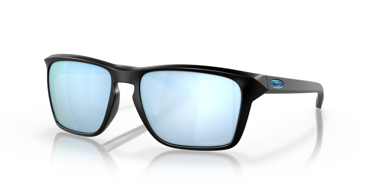 Oakley Sylas occhiali da sole con telaio Matte Black e con le diapositive Prizm Deep Water Polar 60