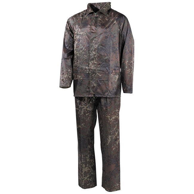 MFH Set impermeabile a due pezzi, bw camo
