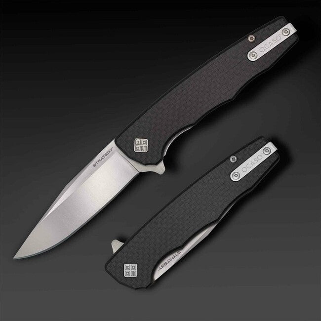 Ocaso Strategia di chiusura del coltello Fibra di carbonio/G-10