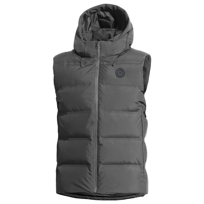 Pentagon Omega gilet in piuma, cinder grey