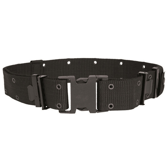 Mil-Tec rigido US LC2 cintura spessa, nero, 5.5cm