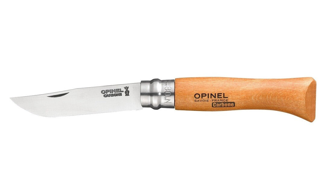 Opinel Vr N°08 coltello apribile 19 cm, carbon