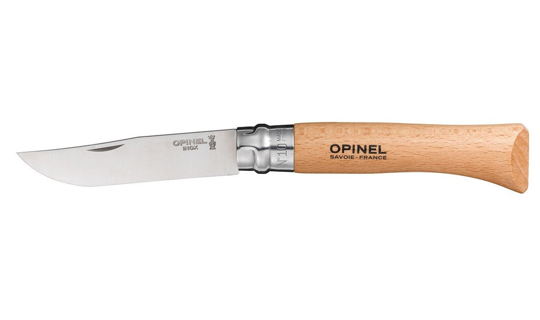 Opinel VR N°10 coltello apribile inox, 23 cm