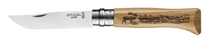Opinel N°08m coltello da chiusura, cervo