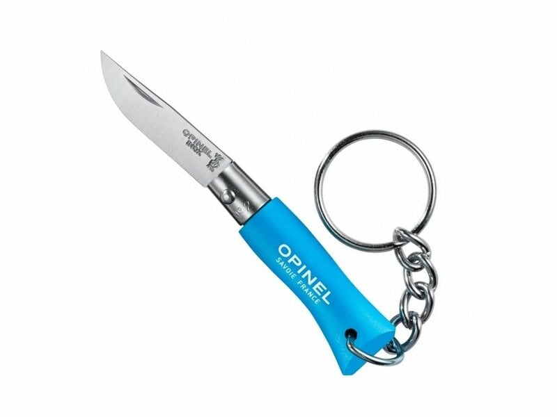 Opinel N°02 coltello pieghevole per chiavi, azzurro