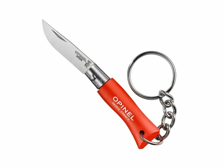 Opinel N°02 coltello pieghevole per chiavi, arancione