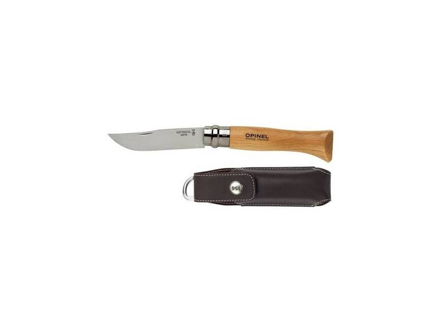 Opinel VR N°08 inox, marrone