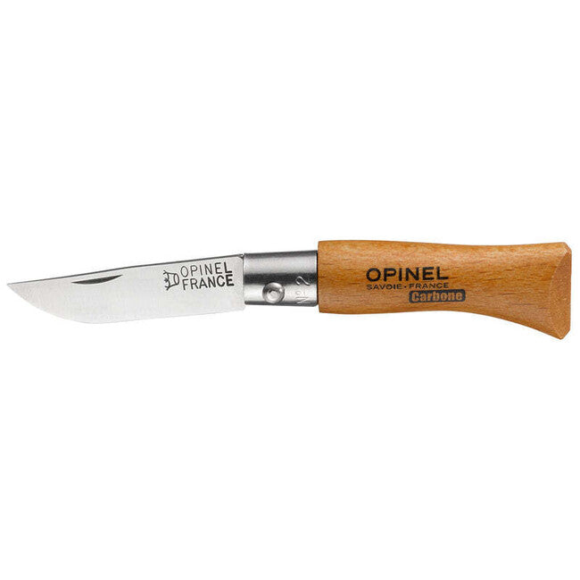 Opinel N°02 coltello pieghevole, carbonio