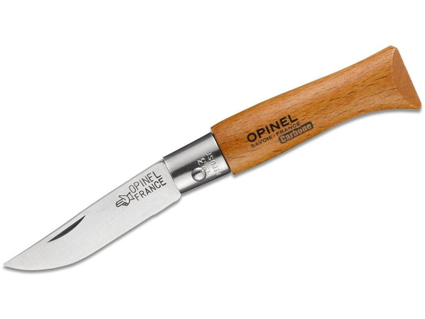 Opinel N°03 coltello pieghevole, carbonio