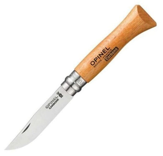 Opinel N°06 coltello pieghevole, carbonio