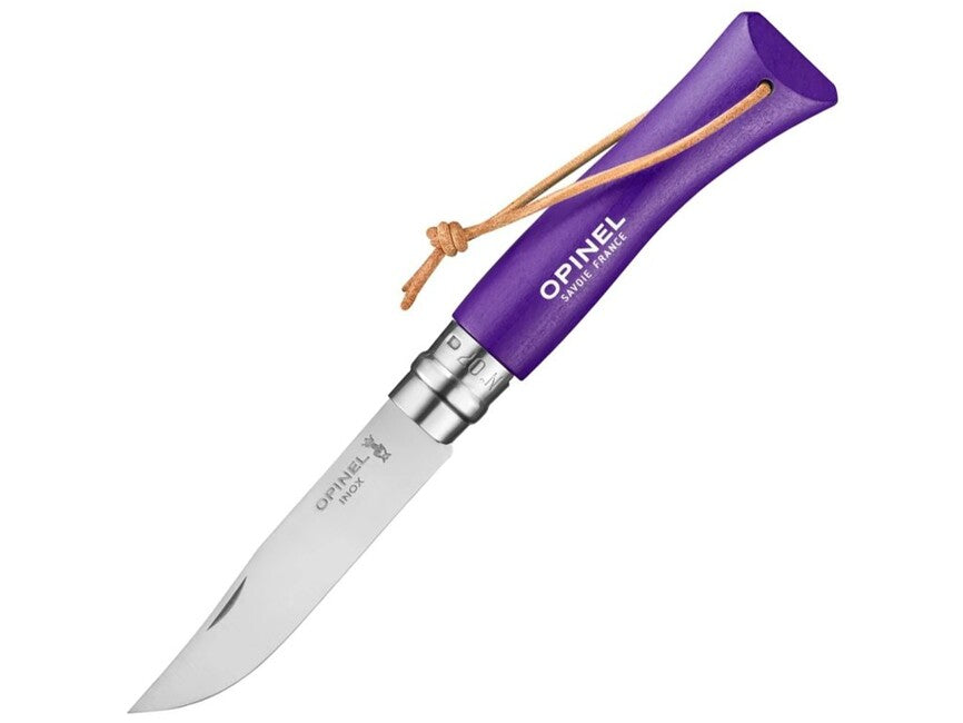 Opinel N ° 07 Coltello pieghevole VRI Trekking, viola