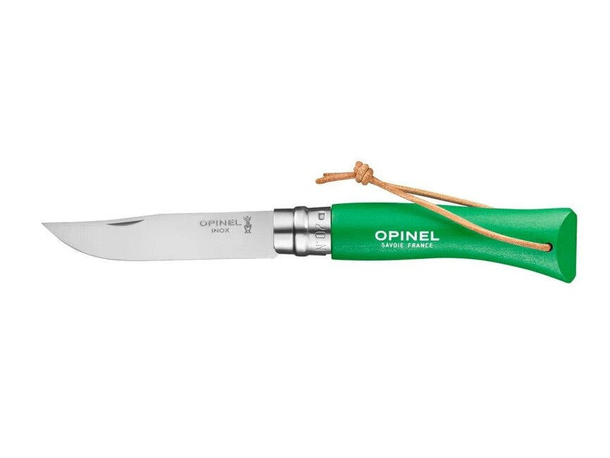 Opinel N°07 coltello pieghevole vrI trekking, verde