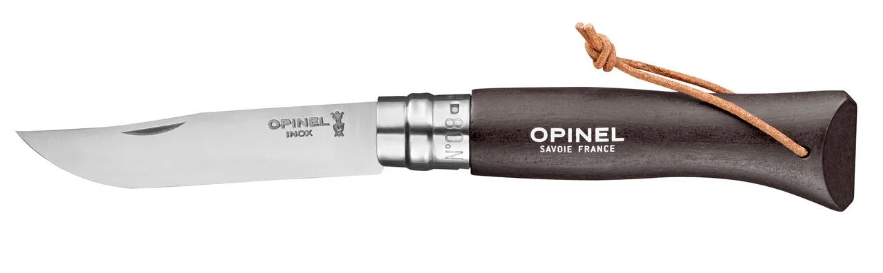 Opinel N°08 Trekking coltello pieghevole, nero