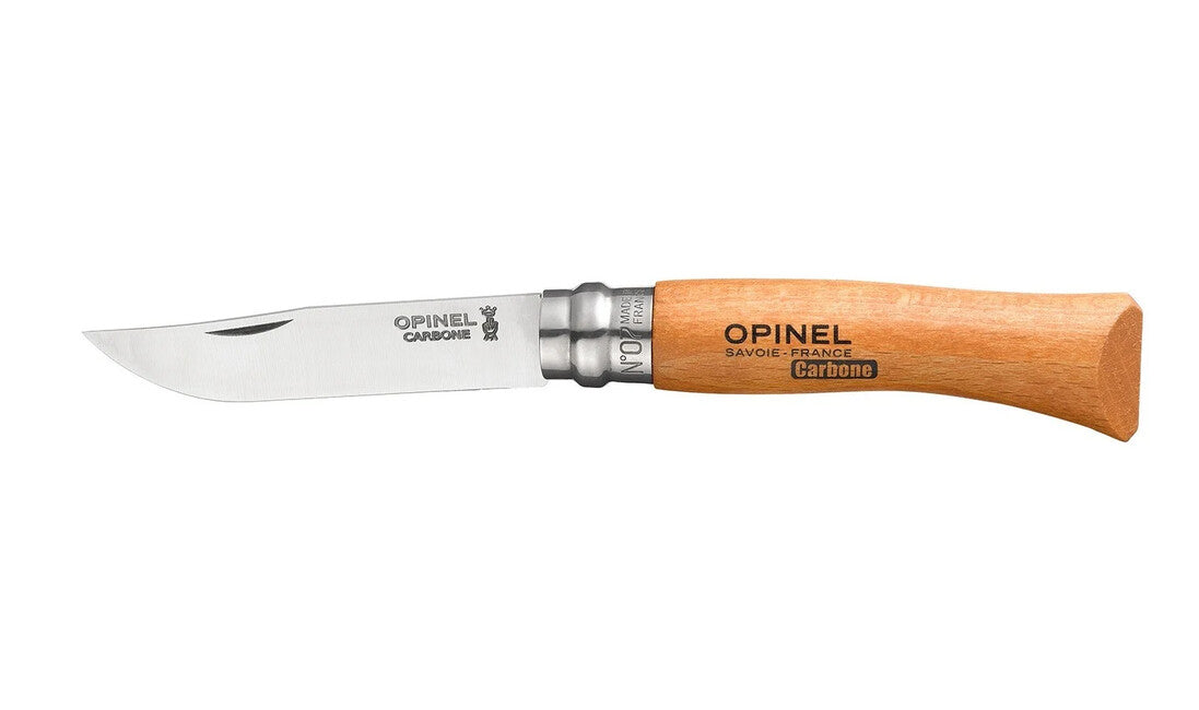 Opinel Vrn n°07 coltello pieghevole, carbonio