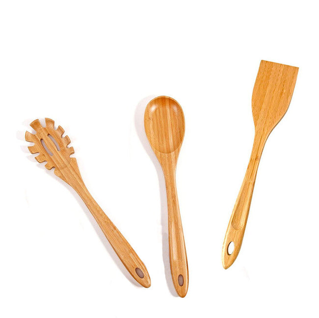 Origin Outdoors Set di utensili da cucina in bambù 3 pezzi