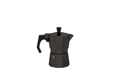 Origin Outdoors Caffettiera espresso per 3 tazze, nera