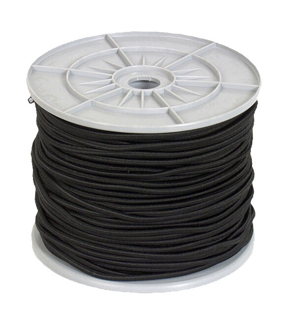 Origin Outdoors Cordino in gomma 2 mm, 500 m nero