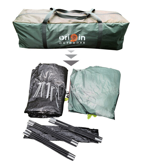 Origin Outdoors Hyggelig tenda per 3 persone