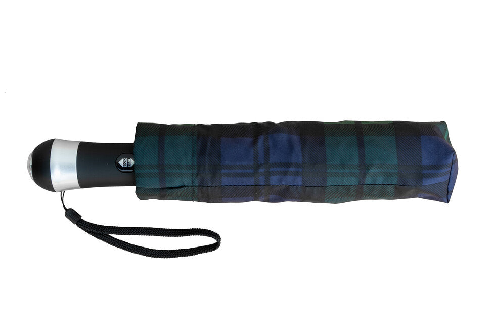 Origin Outdoors LED-Trek ombrello compatto LED, blu-verde