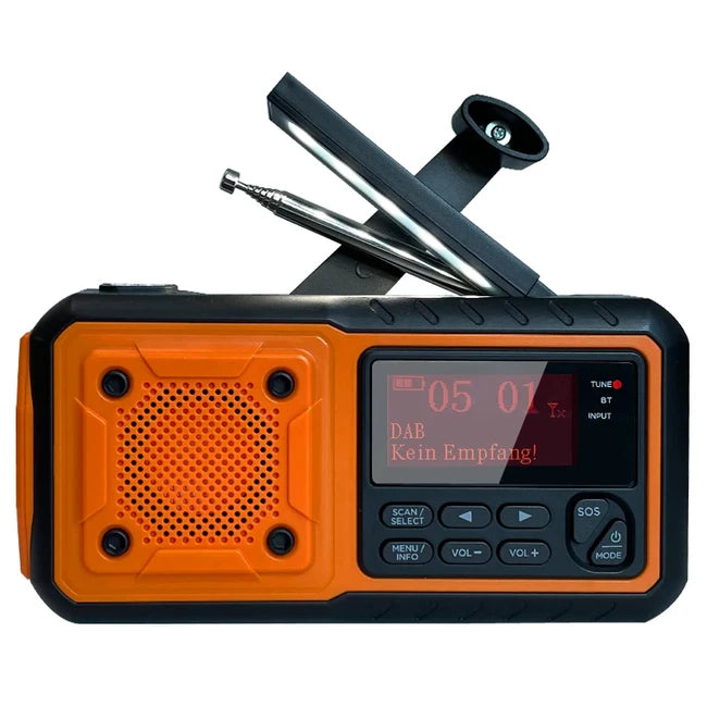 Liber Montis FM DAB/DAB+ Sonus radio multifunzione con Bluetooth 5.1 e funzione SOS