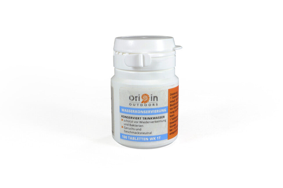 Origin Outdoors Disinfezione dell'acqua 100 compresse wk 1t