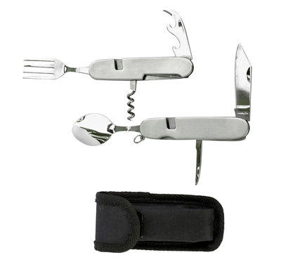 Origin Outdoors Posate staccabili in acciaio inossidabile