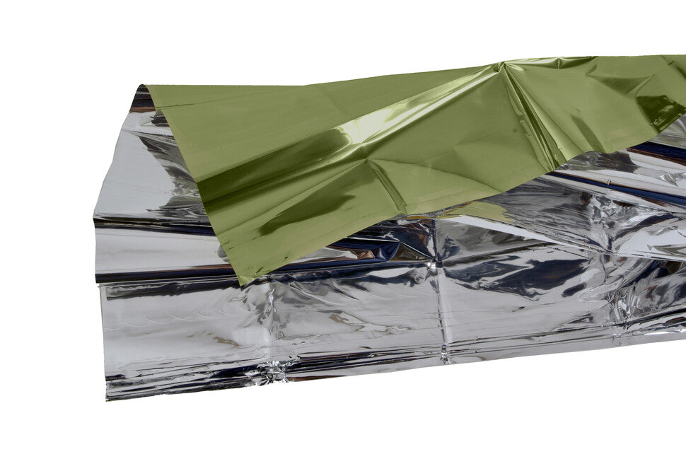 Origin Outdoors Coperta di sopravvivenza XL, argento oliva