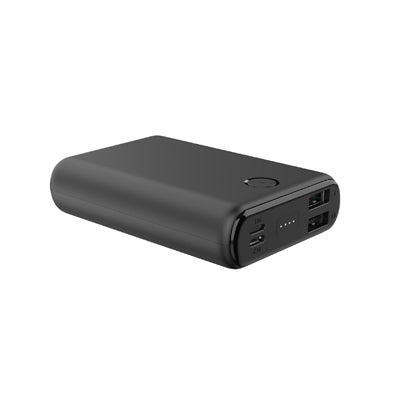 Origin Outdoors Powerbank con capacitá di 10.000 mAh, nero