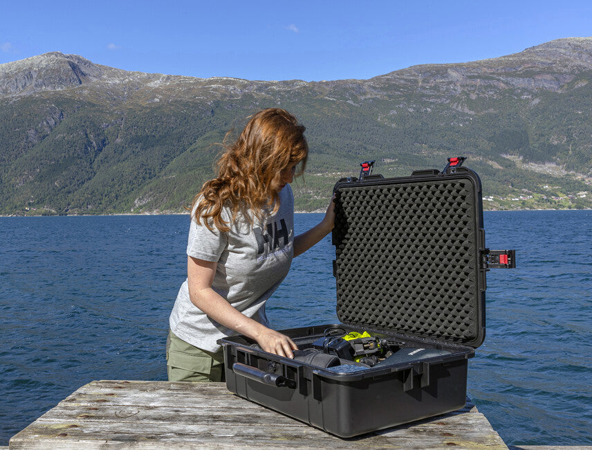 Origin Outdoors 2500 custodia di protezione, nera con schiuma