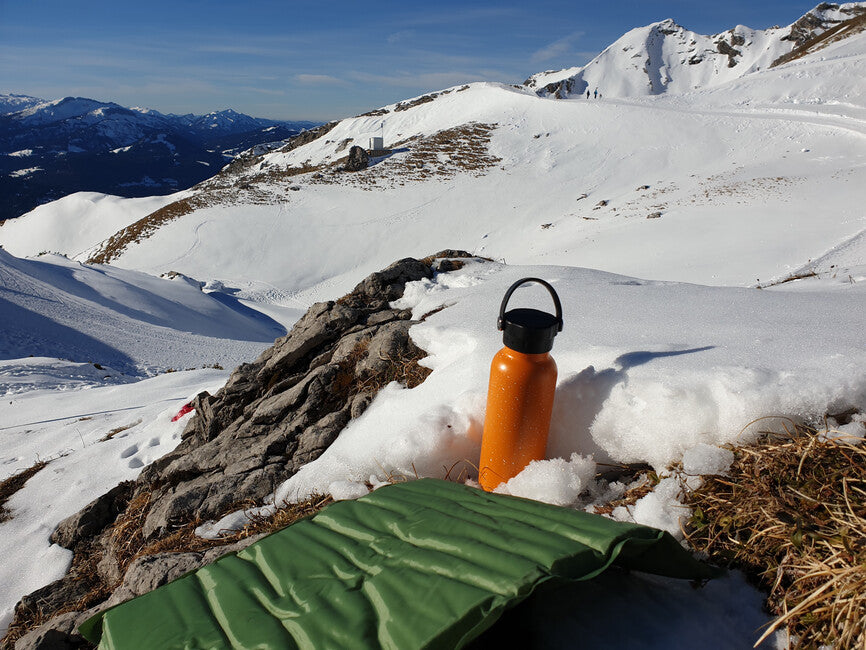 Origin Outdoors Bottiglia isolata retrò 0,5 l, arancione