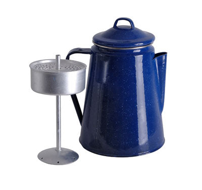 Origin Outdoors caffettiera smaltata 1,8 l, blu