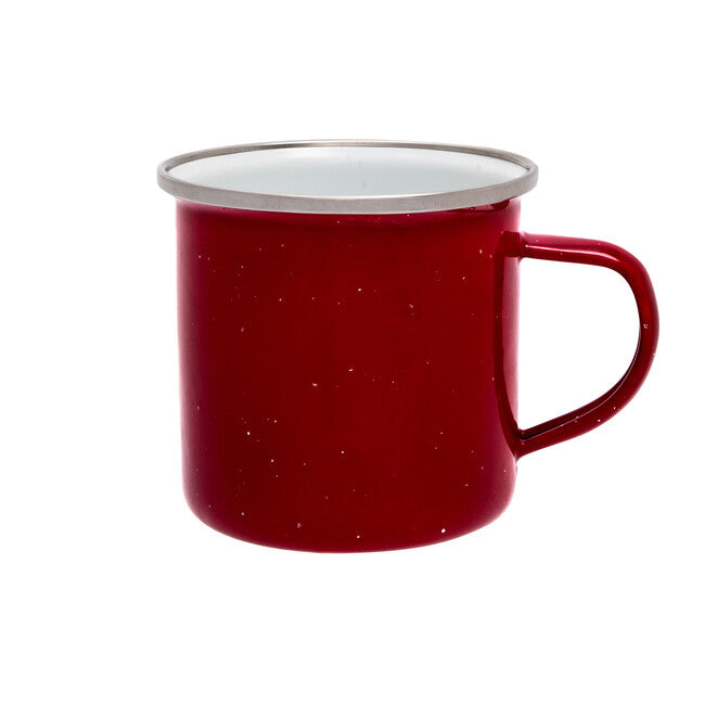 Origin Outdoors Tazza smaltata 360 ml, rosso