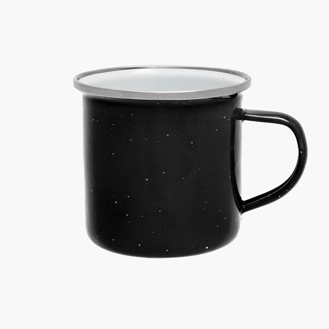 Origin Outdoors Tazza smaltata 360 ml, nero