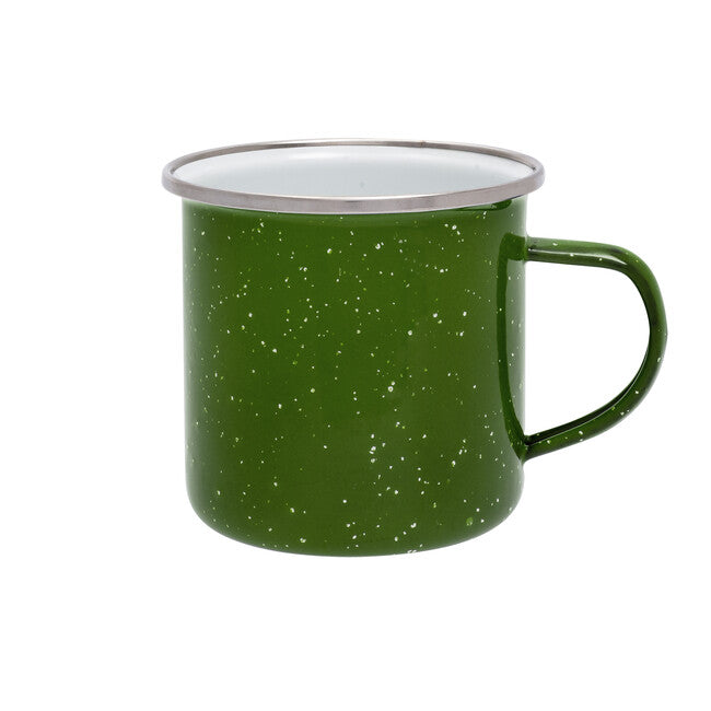 Origin Outdoors Tazza smaltata 360 ml, verde