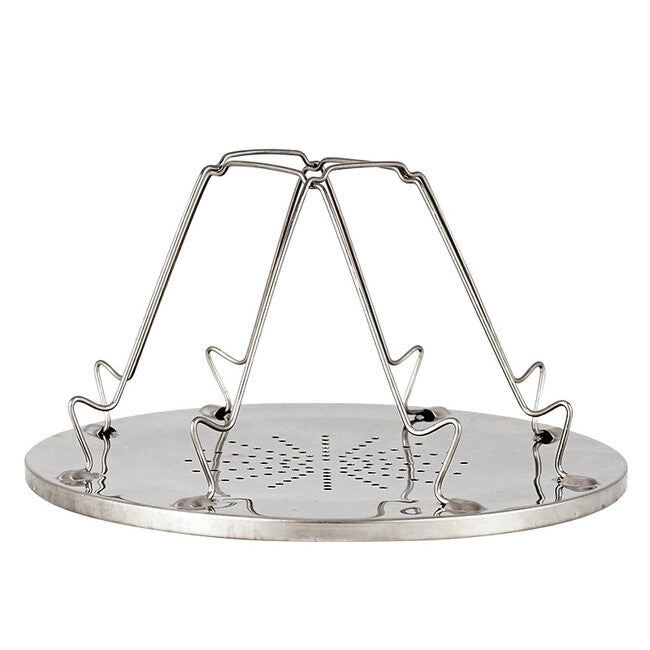 Origin Outdoors Fornello da campeggio in acciaio inox con tostapane