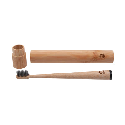 Origin Outdoors Spazzolino da denti in legno con custodia