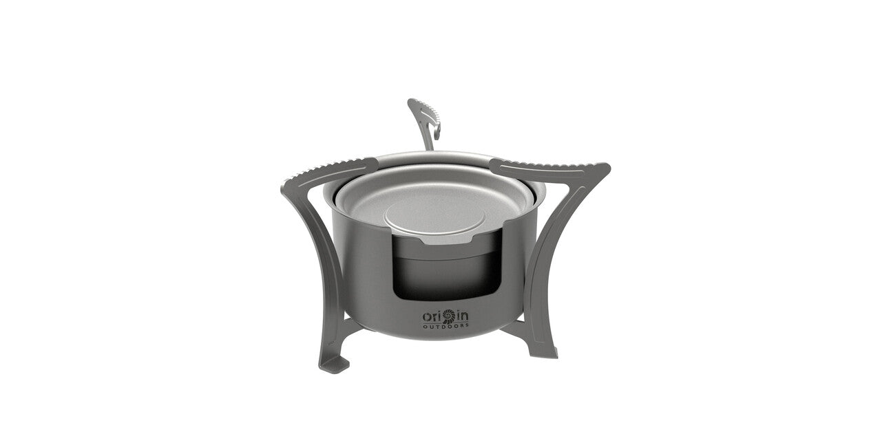 Origin Outdoors Combo Stufa Titanium fornello combinato