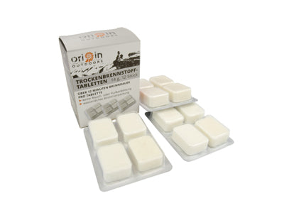 Origin Outdoors Compresse alcoliche solide 12 pezzi x 14 g