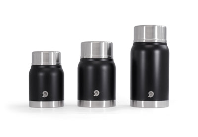 Origin Outdoors Contenitore termico in acciaio inox 0,72L, nero
