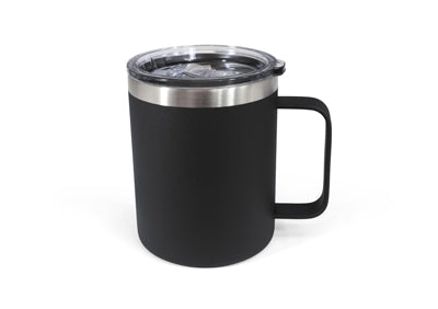 Origin Outdoors Tazza termica in acciaio inox 0,35 l, nera