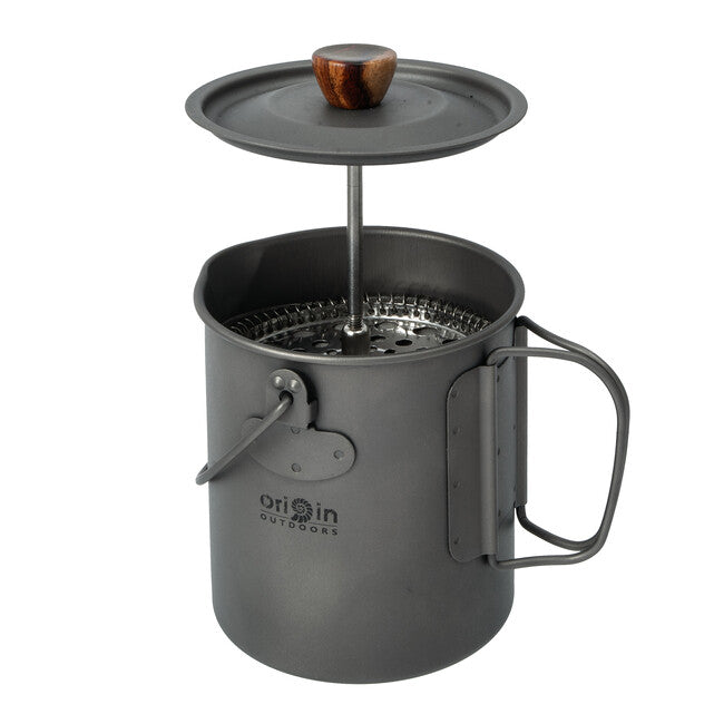 Origin Outdoors Titanium french press 3 in 1 750 ml